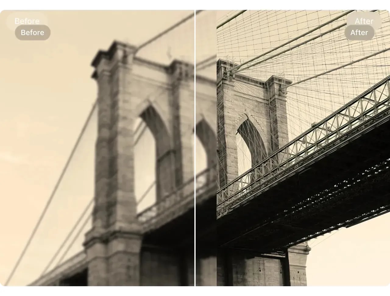 fix pixelated old photos